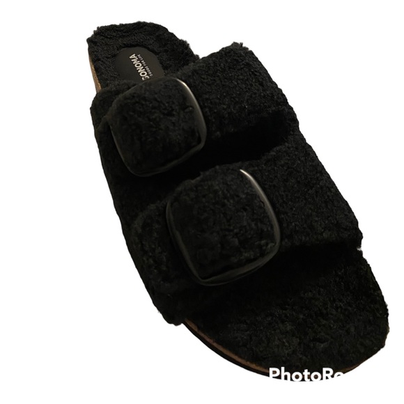 SONOMA Bailey Sherpa Fur Sandals - Picture 6 of 7